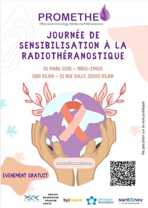 journée de sensibilisation à la radiothéranostique plaquette